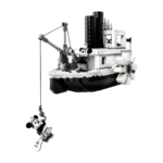 Das LEGO Set Steamboat Willie-6