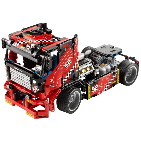 Das LEGO Set Renn-Truck-6