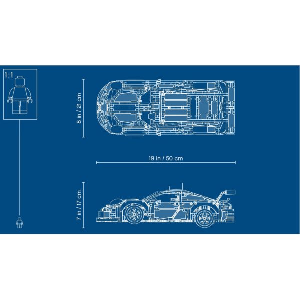 Das LEGO Set Porsche 911 RSR-7