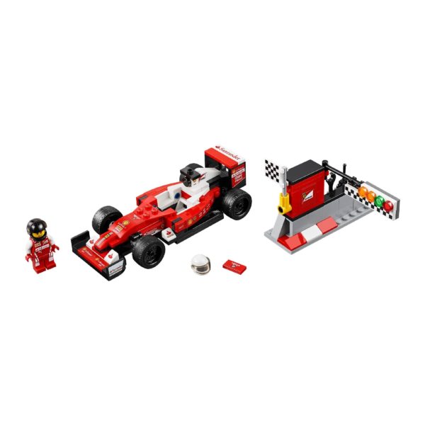 Das LEGO Set Scuderia Ferrari SF16-H-4