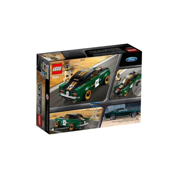 Das LEGO Set Ford Mustang Fastback 1968-2