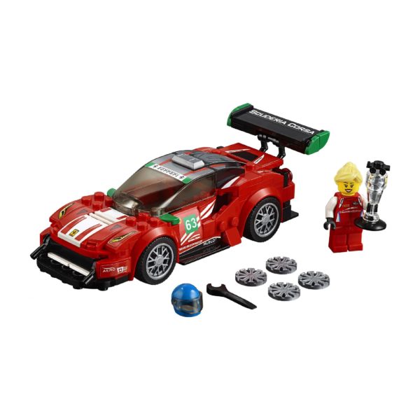 Das LEGO Set Ferrari 488 GT3 Scuderia Corsa-3