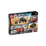 Das LEGO Set Rallyeauto 1967 Mini Cooper S und Buggy 2018 Mini John Cooper Works-2