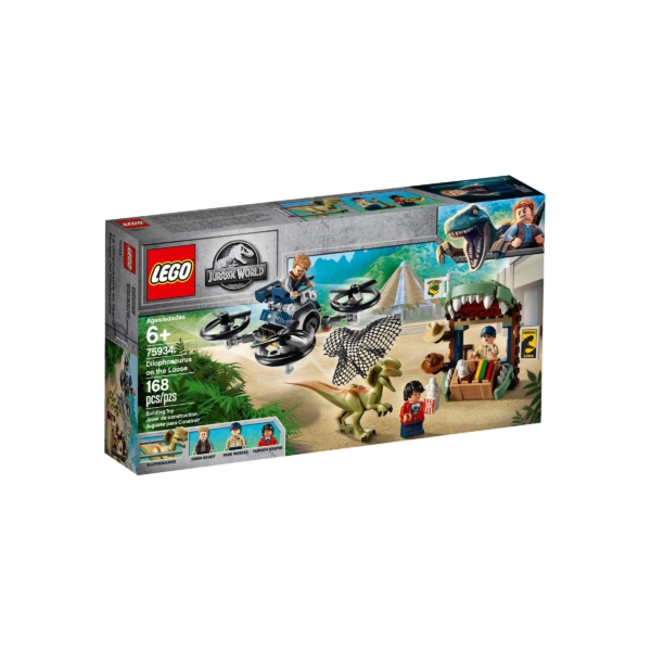 Das LEGO Set Dilophosaurus auf der Flucht-1