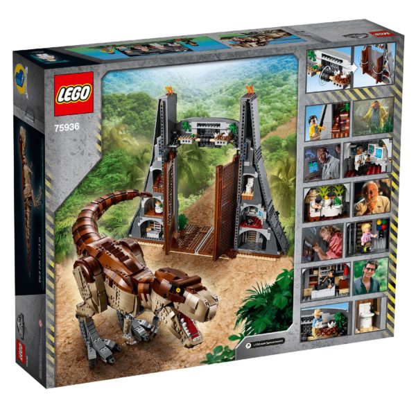 Das LEGO Set Jurassic Park: T. Rexs Verwüstung-8