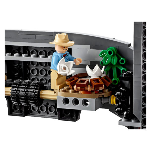 Das LEGO Set Jurassic Park: T. Rexs Verwüstung-9