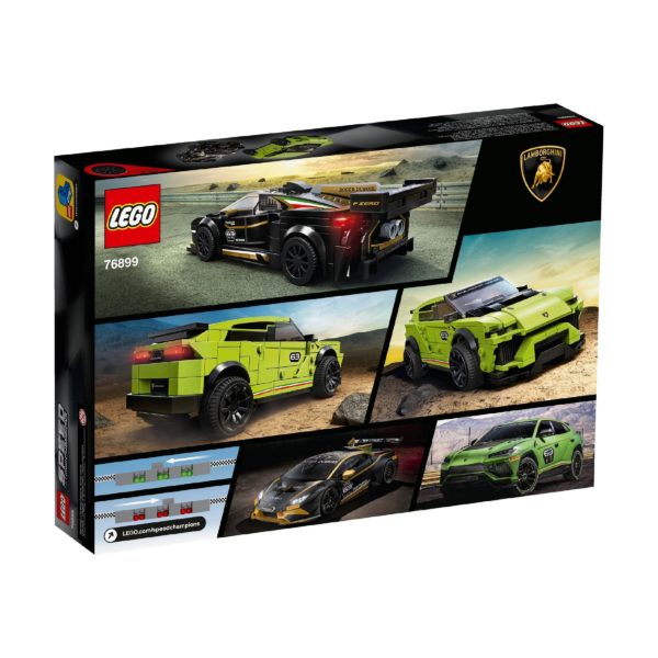 Das LEGO Set Lamborghini Urus ST-X & Lamborghini Huracán Super Trofeo EVO-2